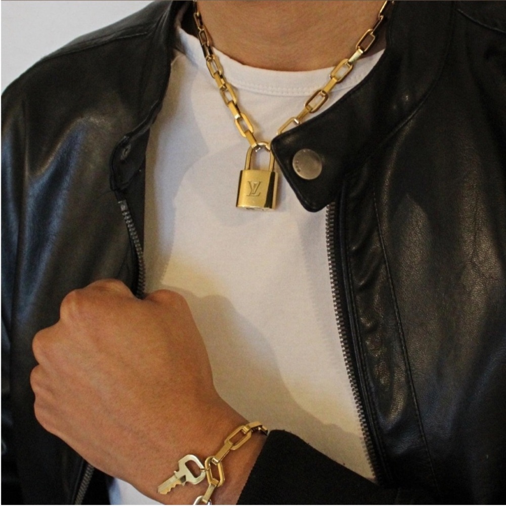 COPY - Louis Vuitton Brass Lock & Key Set - Picture 3 of 16